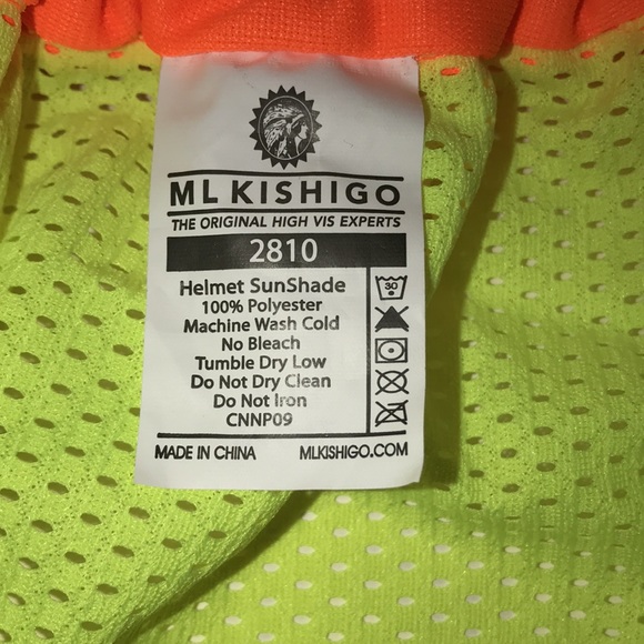 NIP Worker’s SunShade Helmet Cover - Picture 9 of 9